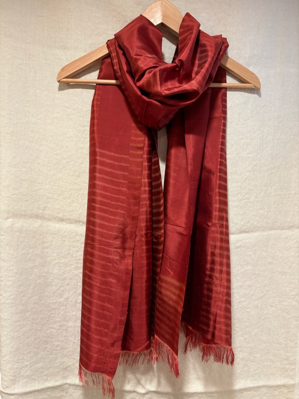 EILEEN FISHER artisanal silk scarf